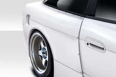 Duraflex V Speed Wide Body Rear Fenders - 3 Piece For 1989-1994 240SX S13 HB • $298