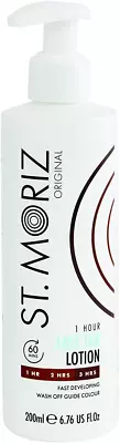 St Moriz 1 Hour Fast Tan Lotion Self Tanning Fake Tan 200Ml • £5.23