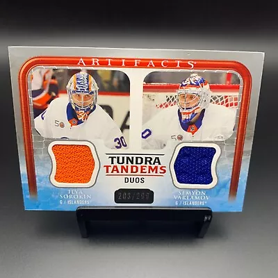 2023-24 Artifacts #TTNYI Ilya Sorokin Semyon Varlamov Tundra Tandems /299 • $14.99