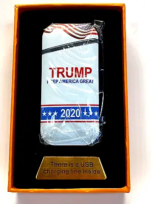 Trump 2020 Windproof Electronic Rechargeable Cigarette Cigar Lighter • $16.95