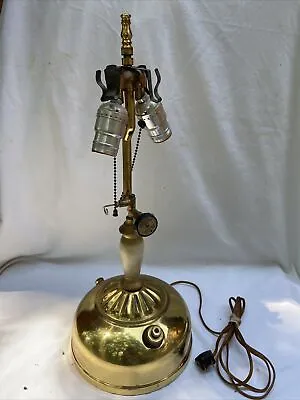 Vintage Coleman Oil Lamp Converted To Electric Wichita Kansas Made • $59.99