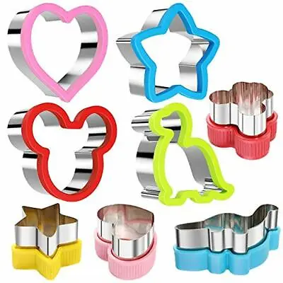 Stbeyond Stainless Steel Sandwiches Cutter Set Mickey Mouse & Dinosaur & Heart  • $24.07