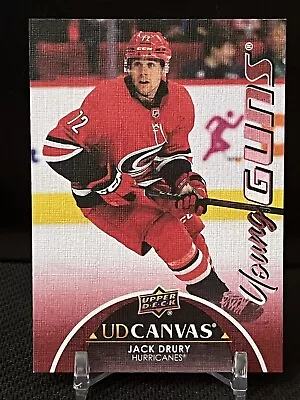 2021-22 Upper Deck Extended Series UD Canvas #C366 Young Guns Jack Drury Rookie • $3.75