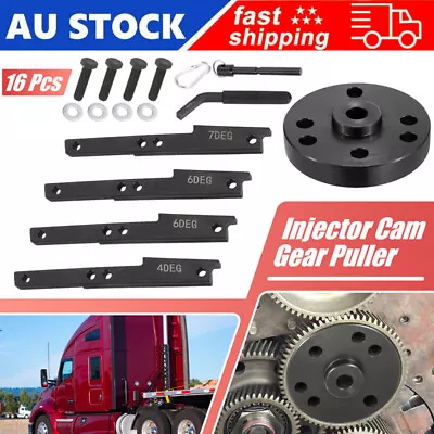 Cam Gear Puller Tool Kit For Cummins ISX Timing Injector 3163021 3163069 3163530 • $101.96