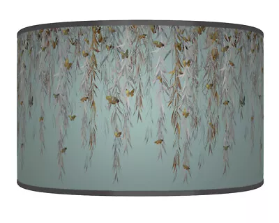 Leaves Stem Butterfly Light Blue Lampshade Pendant Lamp Shade Handmade Dz265 • £29.99