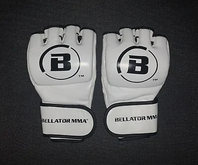 Bellator MMA Gloves Limited Edition Grand Prix White XL - PFL RIZIN UFC PRIDE FC • $149.99
