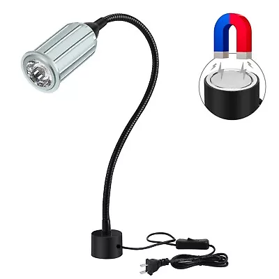 15W Magnetic Work Light LED Machine Light With Flexible Gooseneck And Magnet... • $63.47