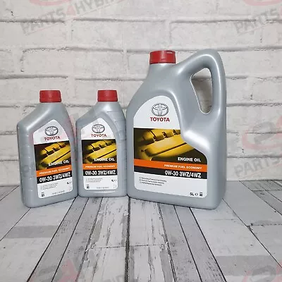 £24.99 • Buy Genuine Toyota Proace 0W30 Premium Diesel Engine Oil Motor Oil 3WZ/4WZ