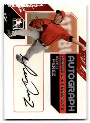 2011 ITG Full Body AUTO Silver #MP Martin Perez *#/390 (ref 207796) • $12.58