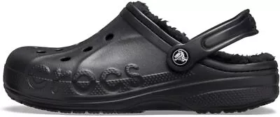 Crocs Baya Lined Clog Black/Black 205969-060 Men's Size 4-13 • $44.99