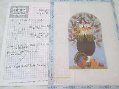 $118.75 • Buy Pilgrim Boy-melissa Shirley-handpainted Needlepoint Canvas-stitch Guide