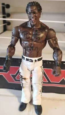 R-TRUTH 2011 MATTEL FIGURE JAKKS RARE WWE WWF ELITE RAW SERIES RAW Ron Killings • $7