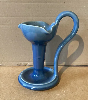 Arts & Crafts Wardle Blue Art Pottery Candle Holder Candlestick  (Not Marked) • £30