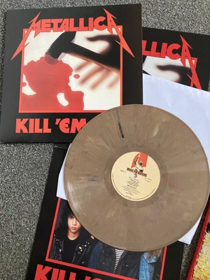 £19.99 • Buy Metallica- Kill Em All,  10 Track Lp With Poster, Marble Vinyl