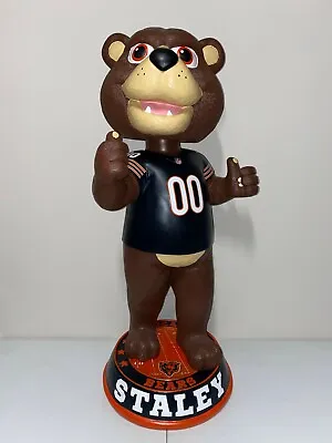 STALEY Chicago Bears 3'H NFL Mascot Bobblehead 36 H Limited Edition #d/10 New* • $1699.95