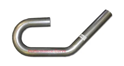 2.5  - 45 & 180 - Aluminized Mandrel Bend Custom Exhaust Pipe Tubing Performance • $37.95