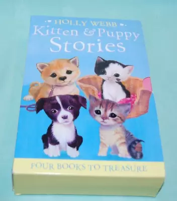 Holly Webb Kitten & Puppy Stories 4 Paperback Books To Treasure • £8.10