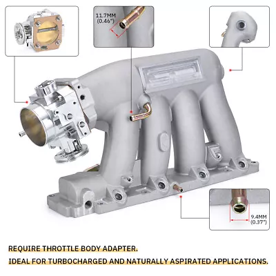 For 06-11 Civic Si K20 K24 Z3 04-08 Acura TSX Base Intake Manifold Throttle Body • $178.89