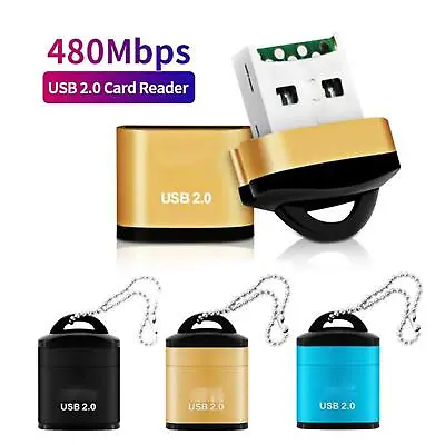 Memory Card Reader Adapter High Speed USB 2.0 Reader For Micro SD SDHC SDXC Z9Y6 • $1.01