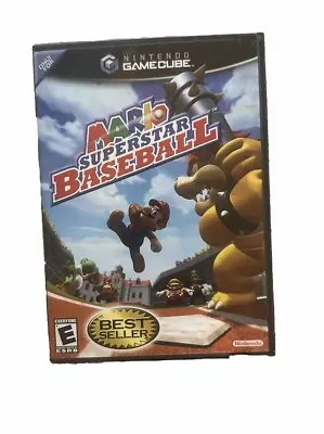 Mario Superstar Baseball (Nintendo GameCube 2005) With Manual • $75