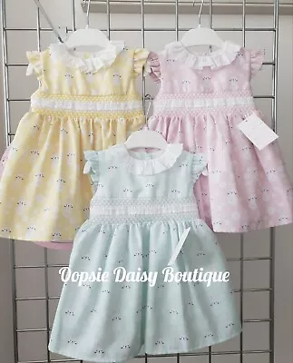 £24 • Buy Girls Smocked Little Bunnies Dress