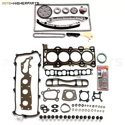 For 2007-2012 Mazda 3 Mazda CX-7 2.3L Head Gasket Set W/ Timing Chain Kit • $83.69