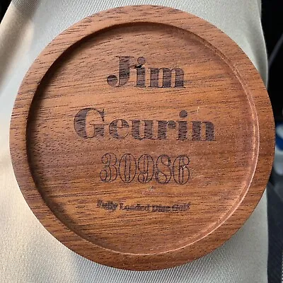 US Masters 2014 Jim Geurin Disc Golf Wood Coaster • $14.98