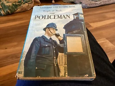 A Ladybird Easy Reading Book: People At Work - The Policeman - HB Matte Incl D/J • £7.99