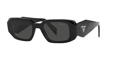 Prada Sunglasses PR17WS 1AB5S0 49mm Black / Dark Grey Lens With Box And Case • $300