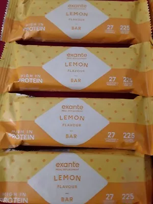 £5.80 • Buy EXANTE Meal Replacement Bars X 8 EXP 09/23  COMBINE P&P📮Lemon 🍋Flavour🍋 
