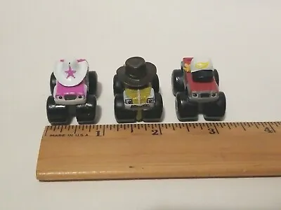 Blaze And The Monster Machines Mini Figure Set Pickup Truck Cake Topper Car Lot • $4.99