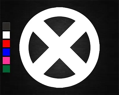 Xmen Logo Marvel Vinyl Decal Sticker Car/van/door/wall/window/laptop/tablet • £1.60