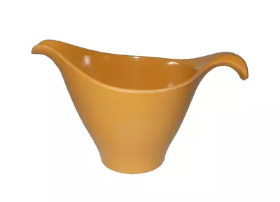 Mid Century Vintage Unmarked Melmac Melamine Mustard Yellow Creamer • $12.95