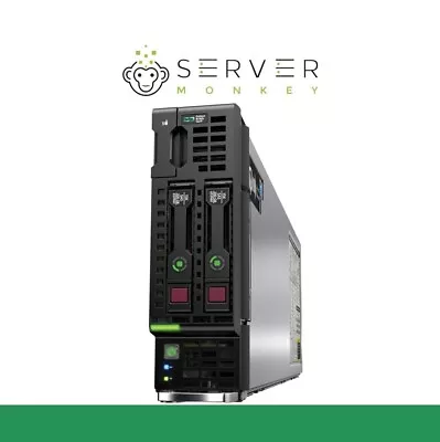 HPE BL460c G9 ProLiant Blade | 2x Xeon E5-2620V3 | NO RAM | P244BR | 2xHDD Tray • $179