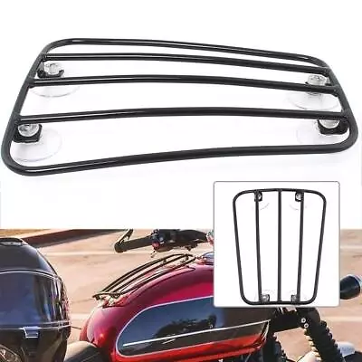 Motorbike Luggage Rack Front Fuel Tank Cargo Shelf Baggage Carrier Bracket Black • $29.99