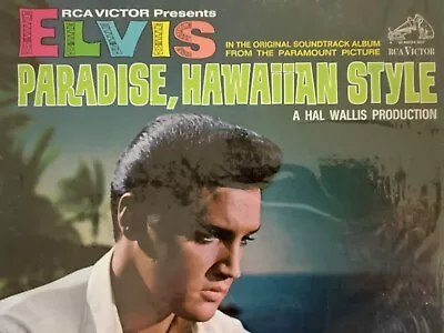 Elvis Presley PARADISE HAWAIIAN STYLE Soundtrack 1966 LP+bonus CD TESTED • $34.88