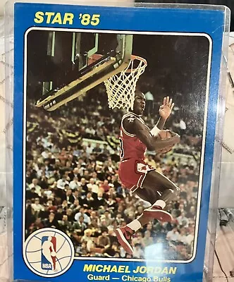 1985 Star #26 MICHAEL JORDAN Court King Plus All 25 Series 2 Cards 5x7 “ • $3999.99