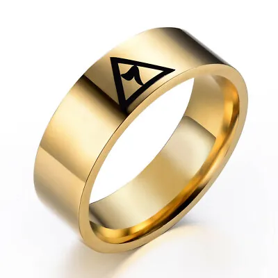 $28 • Buy T43 Masonic Ring Scottish Rite Freemason 14th Degree Grand Elect YOD 14 Degree