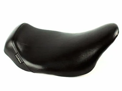 Le Pera Barebones Black Smooth Bare Bones Solo Seat 2008+ Harley Touring • $277.95