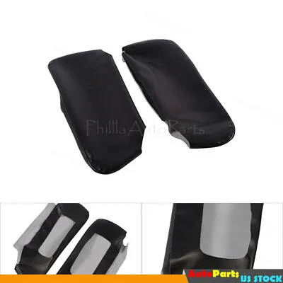 Pair Sun Visor PU Leather Replacement Cover Fit For 93-02 Camaro Firebird Black • $17.94