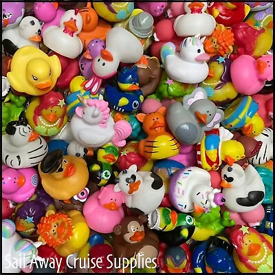 $16.95 • Buy RUBBER DUCKY.  10pcs. W/Cruise Tags.  Fun Toy, Duckies. Cruising Ducks Australia