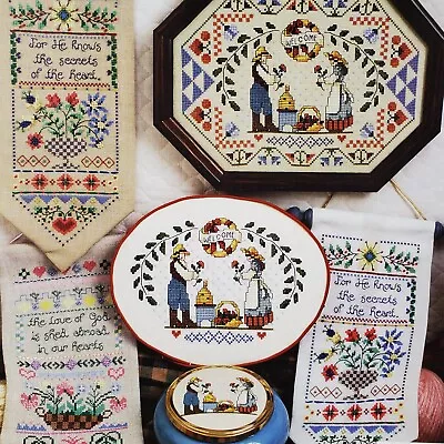 $14.99 • Buy Jeremiah Junction Stitched With Love Primitive Linda Coleman Cross Stitch JL210