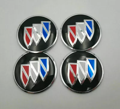 4x 56mm 2.2  Auto Car Wheel Center Cap Emblem Decal Sticker For Buick Colour • $13.99