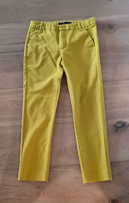 Zara Basic Collection Mustard Yellow  Women Ankle Pants Size 4 • $6