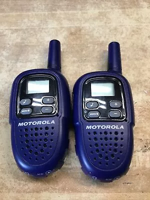 MOTOROLA Walkie-Talkies Talkabout FV300 K7GFV300 Pair • $13.99