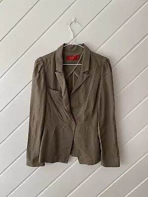 Tigerlily - Ladies Khaki Lightweight Jacket - Size 8. • $30