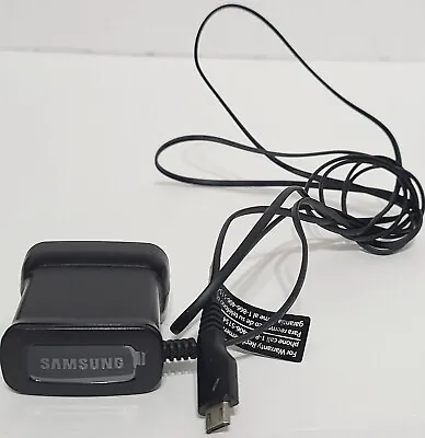 Samsung Phone Charger ETA0U10JBE Portable Micro USB Wall Charging AC Adapter • $3