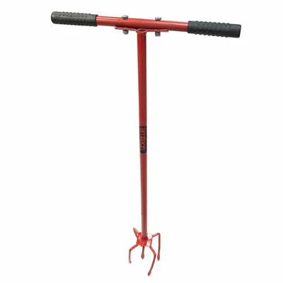 Long Handled Twist Hand Soil Cultivator Prong Claw Weed Garden Rotorvator U1450 • £10.95