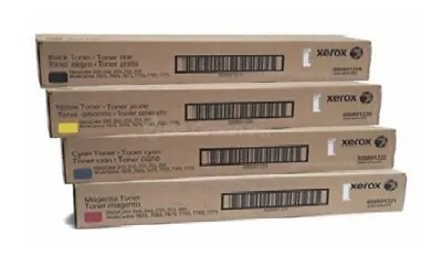 4 X Original Toner Xerox Docucolor 240 242 250 252 260 Workcentre 7655 7665 7765 • £482.40