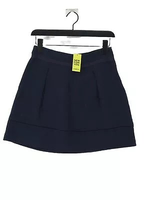 Max&Co Women's Midi Skirt UK 10 Blue Cotton • £12.20